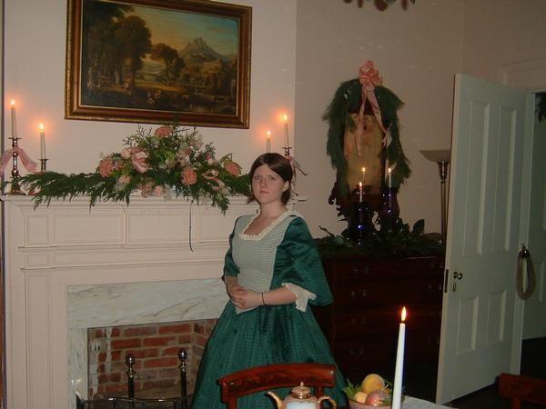 The Christmas Candlelight Tour at Liberty Hall